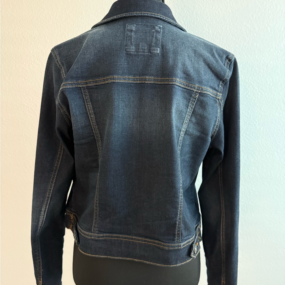 Womens Basic Button Down Denim Jean Jacket - image 8